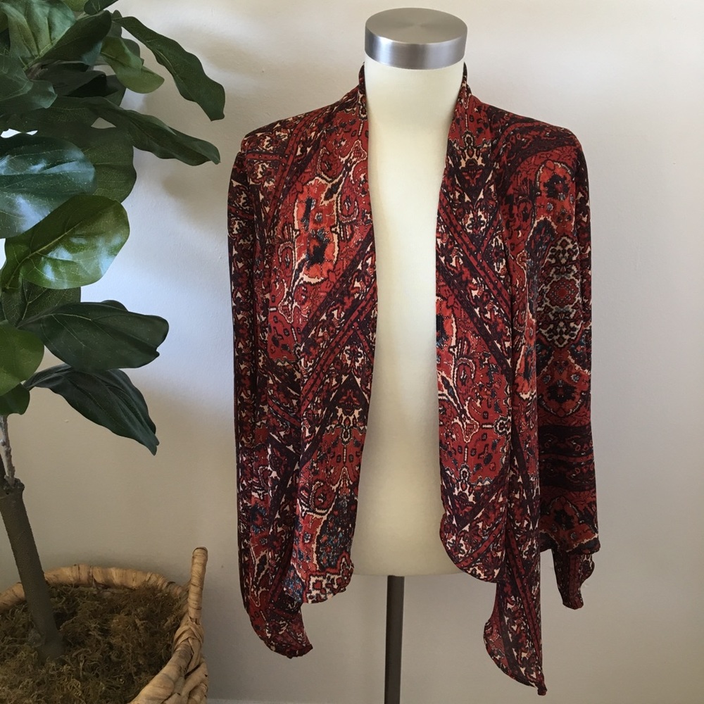 Sheer cardigan